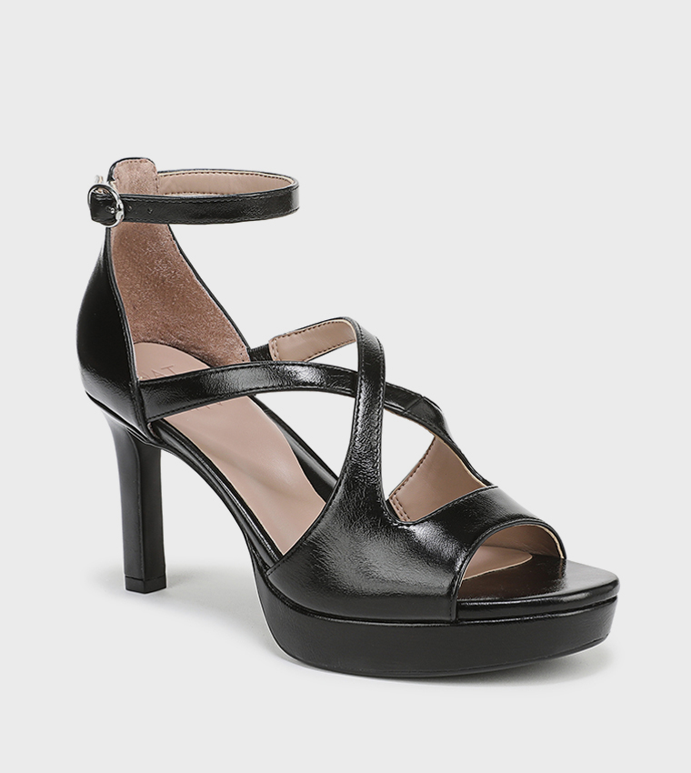 ALICIAA Ankle Strap Heel Sandals