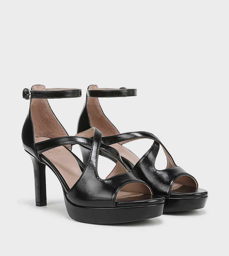 ALICIAA Ankle Strap Heel Sandals