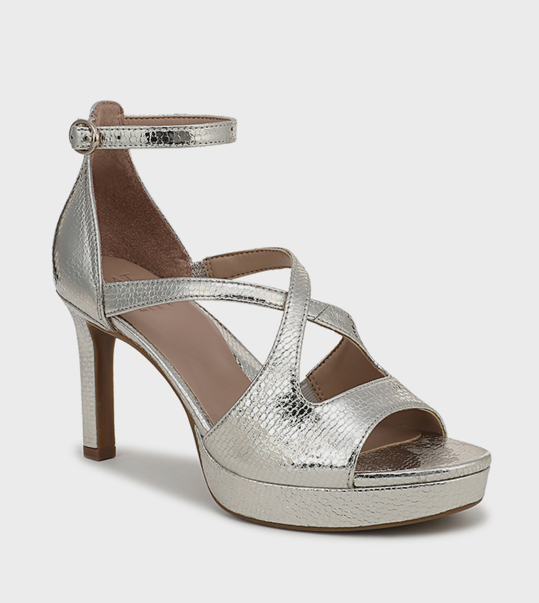 ALICIAA Ankle Strap Heel Sandals