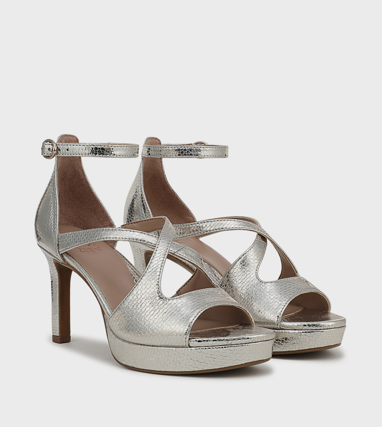 ALICIAA Ankle Strap Heel Sandals