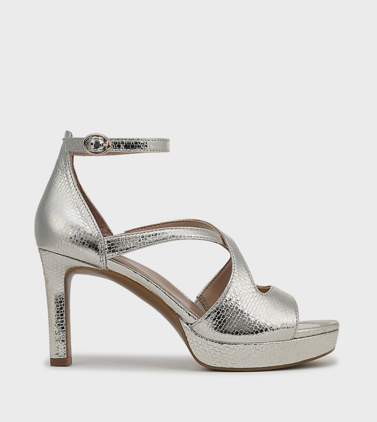 ALICIAA Ankle Strap Heel Sandals