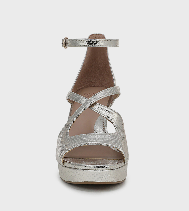 ALICIAA Ankle Strap Heel Sandals
