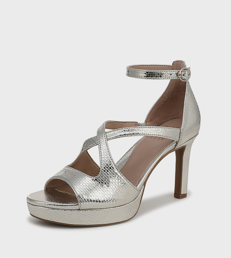 ALICIAA Ankle Strap Heel Sandals