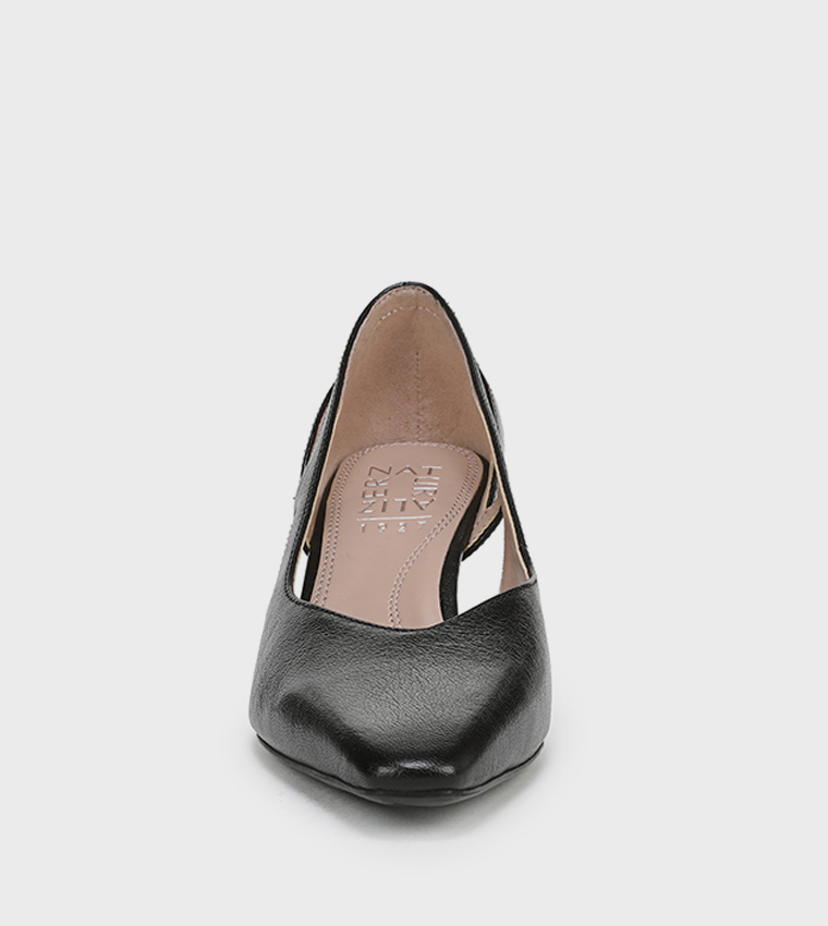 GRACIEAW Textured Pointed Toe Pumps