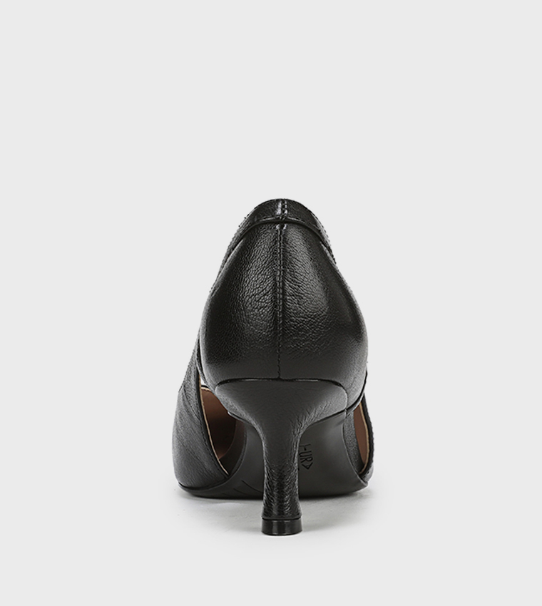GRACIEAW Textured Pointed Toe Pumps