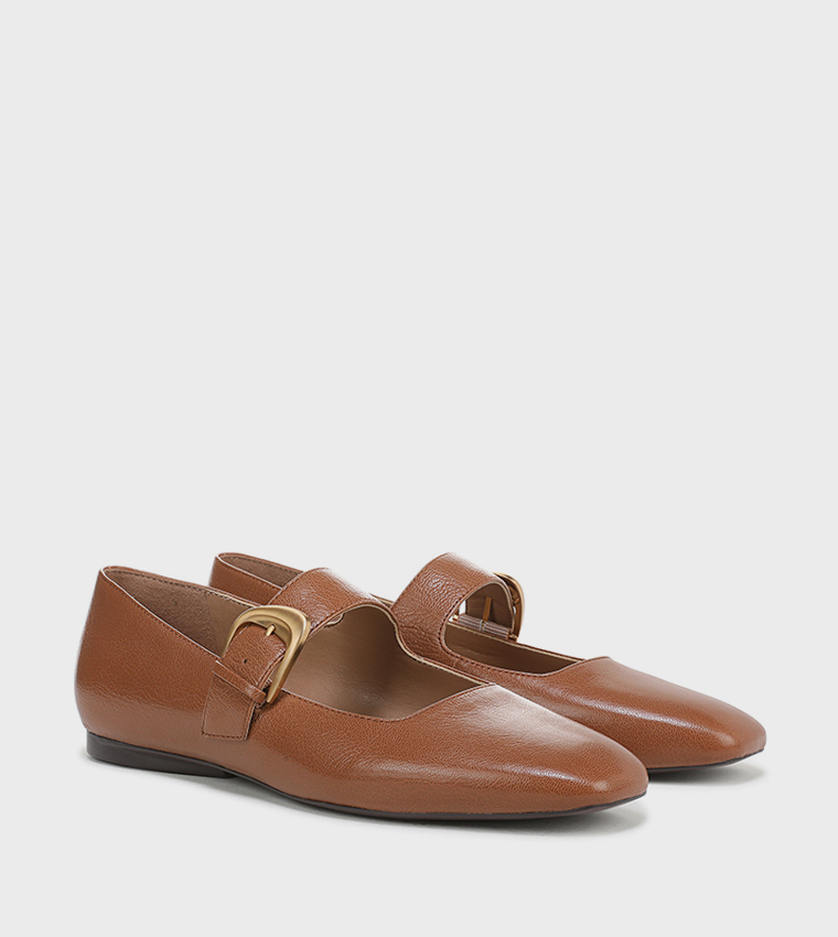 COSMIC Almond Toe Mary Jane Shoes