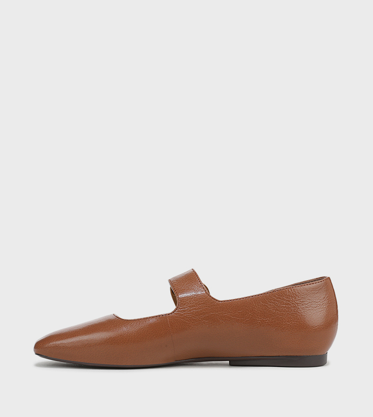 COSMIC Almond Toe Mary Jane Shoes
