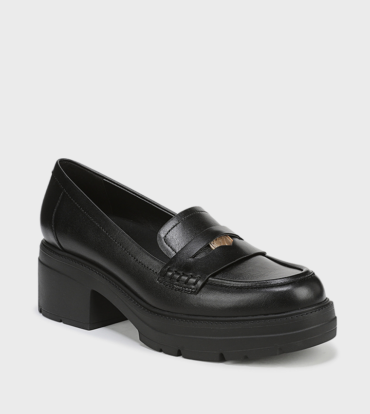 LUMOS Textured Chunky Loafers Shoes