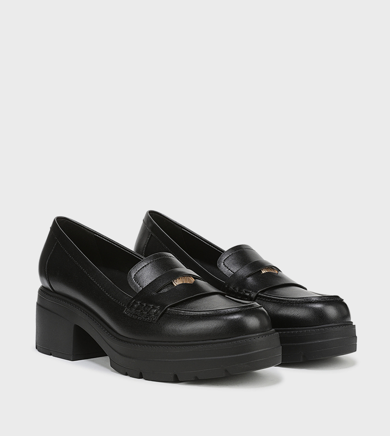 LUMOS Textured Chunky Loafers Shoes