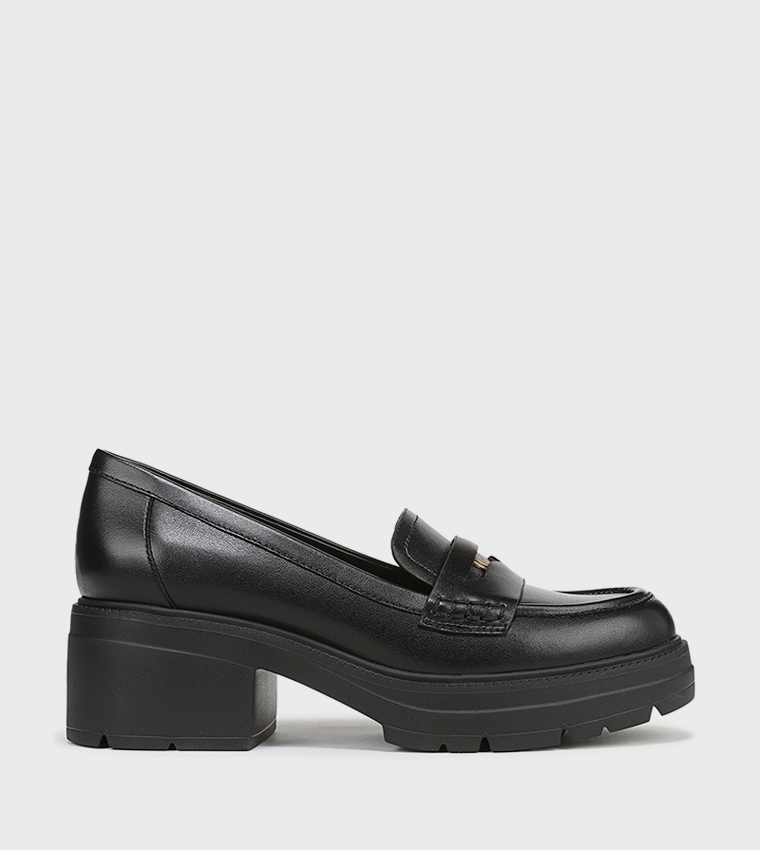LUMOS Textured Chunky Loafers Shoes