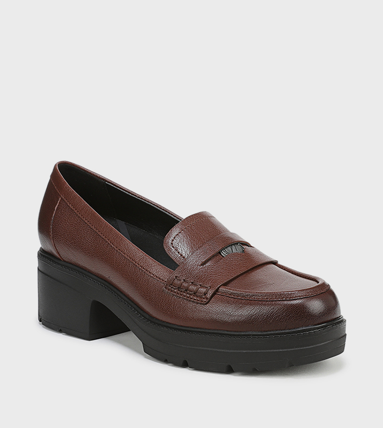 LUMOS Textured Chunky Loafers Shoes