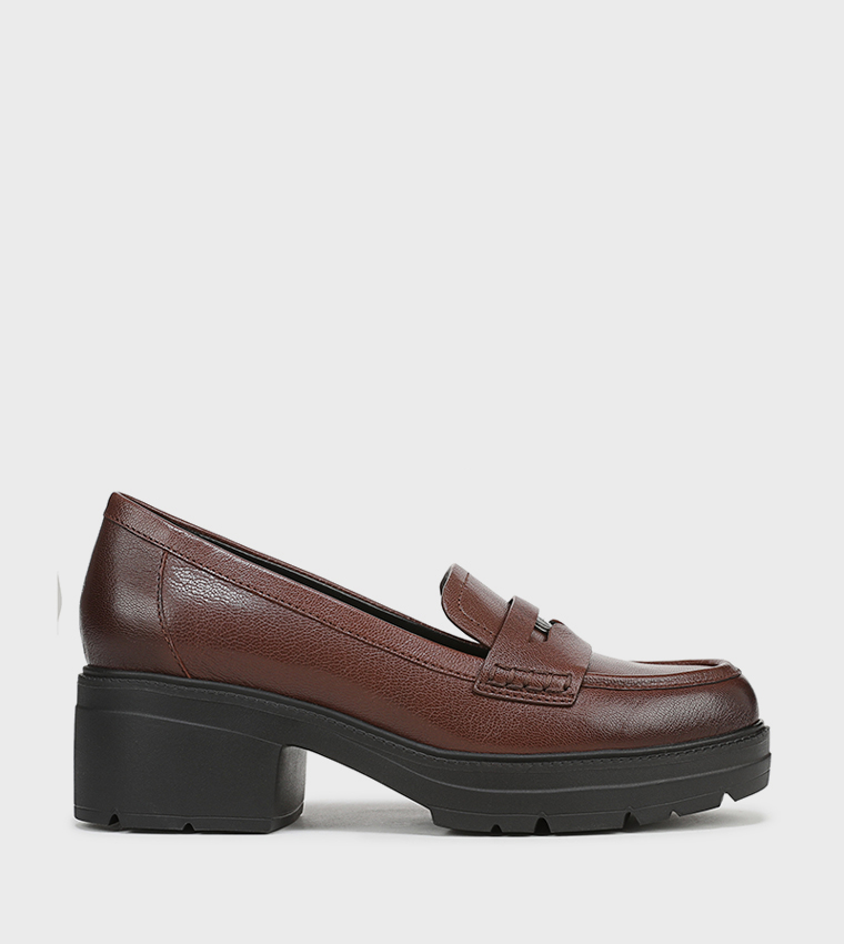 LUMOS Textured Chunky Loafers Shoes