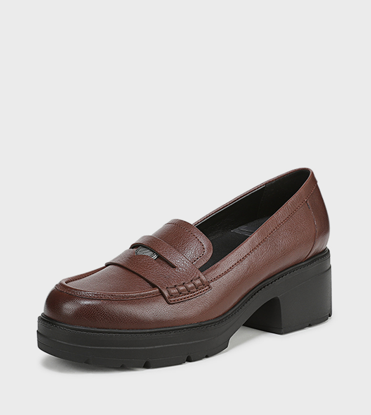 LUMOS Textured Chunky Loafers Shoes