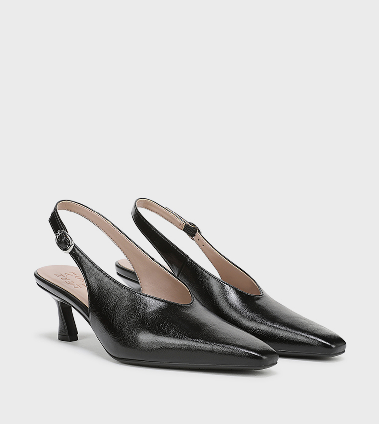 EMBRY Pointed Toe Slingback Pumps