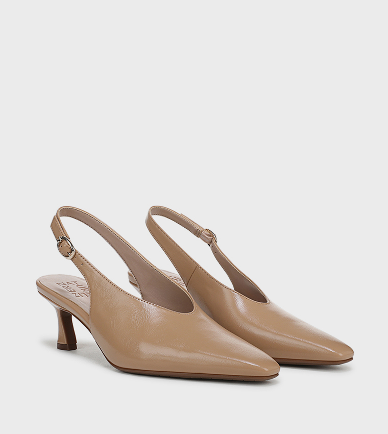 EMBRY Pointed Toe Slingback Pumps