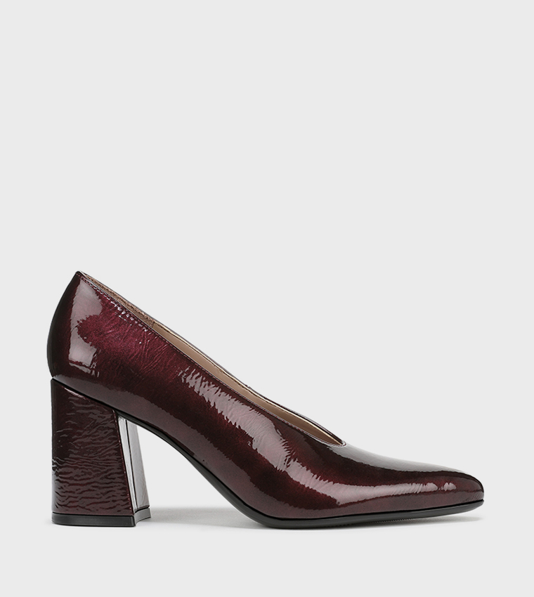PERRY Pointed Toe Block Heel Pumps