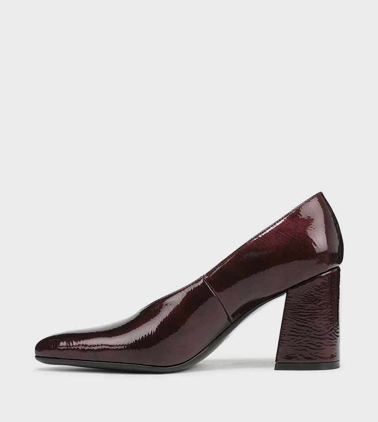 PERRY Pointed Toe Block Heel Pumps