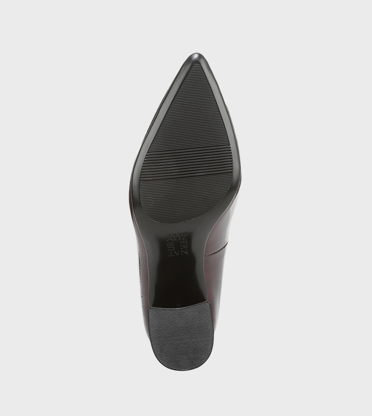 PERRY Pointed Toe Block Heel Pumps