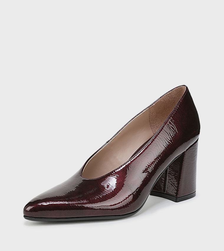 PERRY Pointed Toe Block Heel Pumps