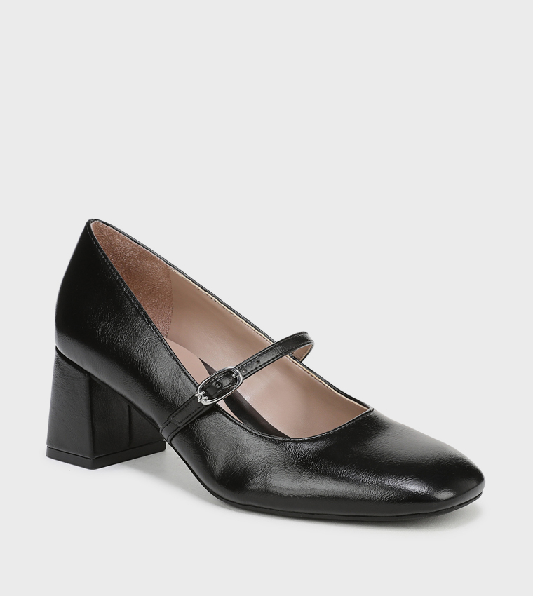 DANCING Textured Mary Jane Pumps