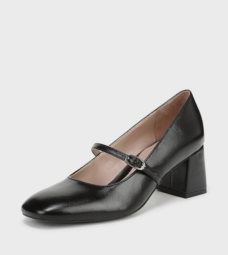 DANCING Textured Mary Jane Pumps