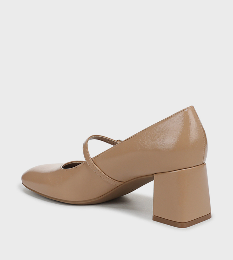 DANCING Textured Mary Jane Pumps