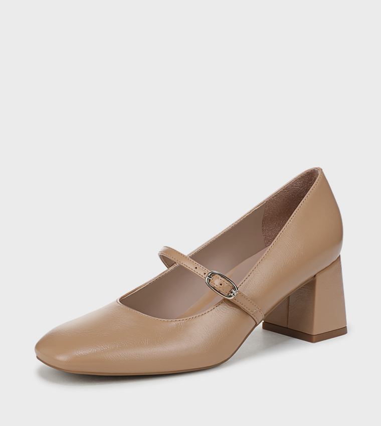 DANCING Textured Mary Jane Pumps