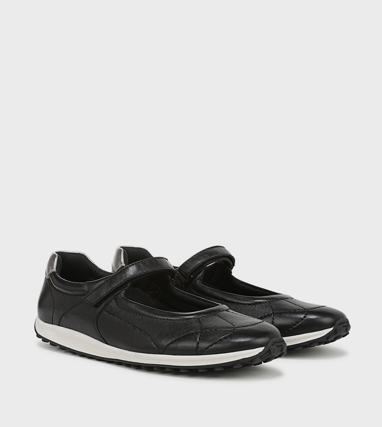 CADEY Textured Mary Jane Sneakers