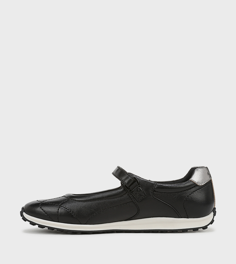 CADEY Textured Mary Jane Sneakers
