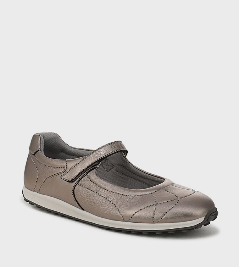 CADEY Textured Mary Jane Sneakers