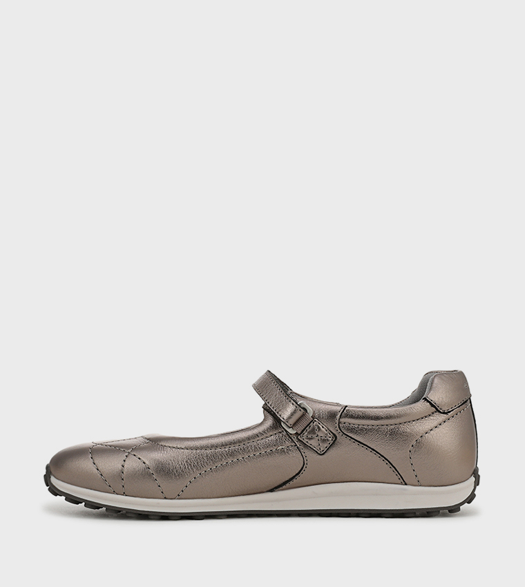 CADEY Textured Mary Jane Sneakers