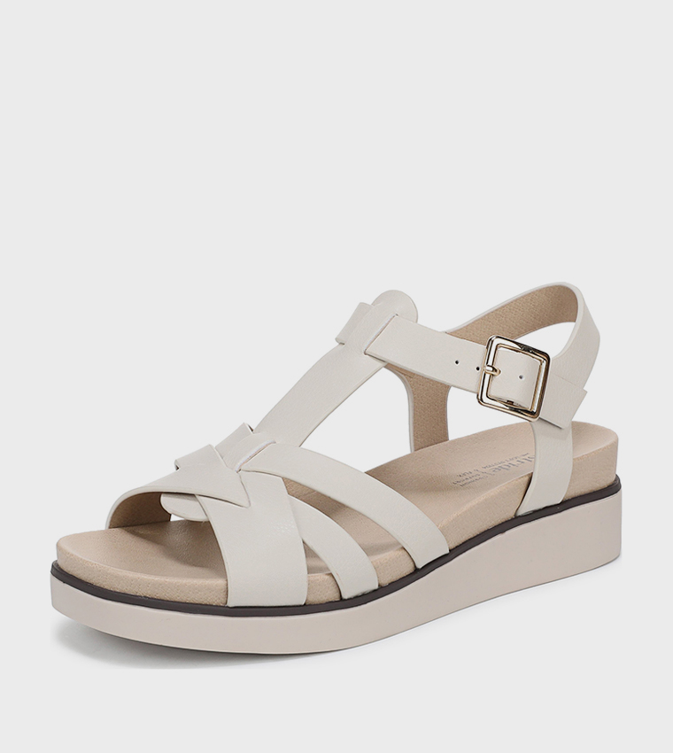 صندل ويدج بمقدمة مفتوحة