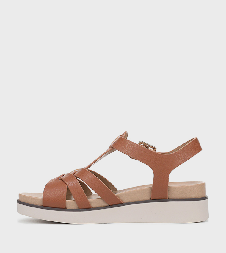 صندل ويدج بمقدمة مفتوحة