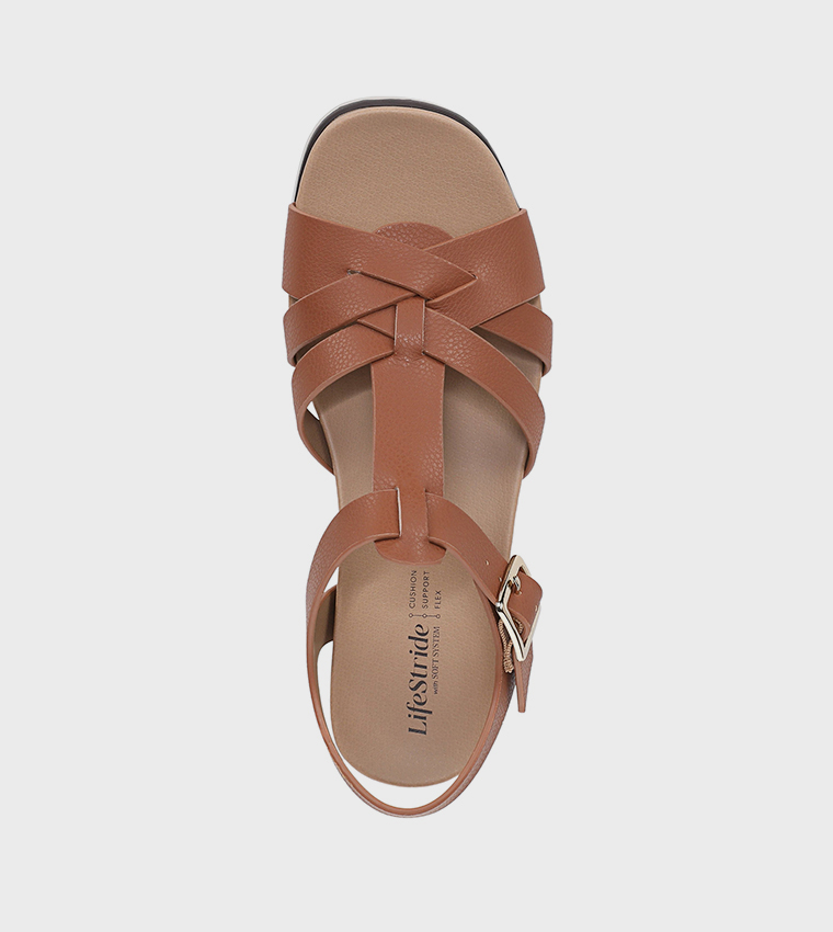 صندل ويدج بمقدمة مفتوحة