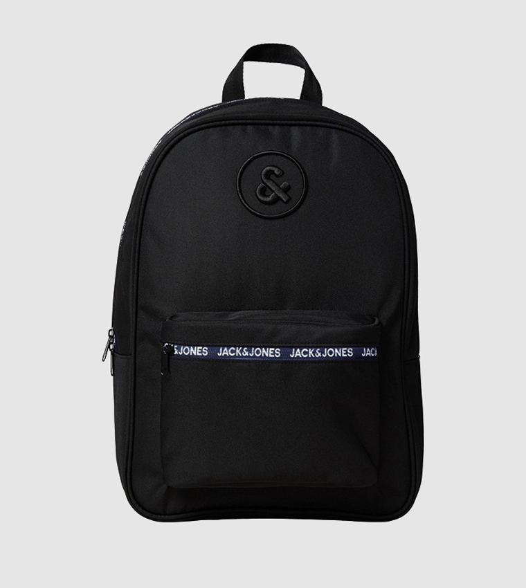 Buy Jack Jones Logo Print Backpack In Black 6thStreet UAE