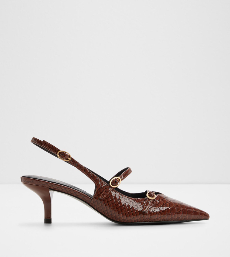 JACQUIE Pointed Toe Slingback Pumps
