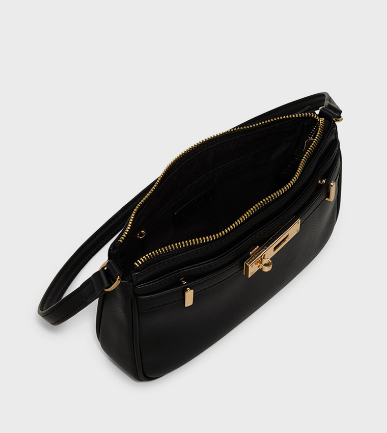 JAQUELINNE Textured Shoulder Bag