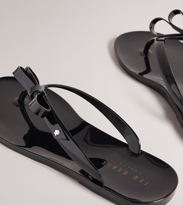 JASSEY Bow Flip-Flops