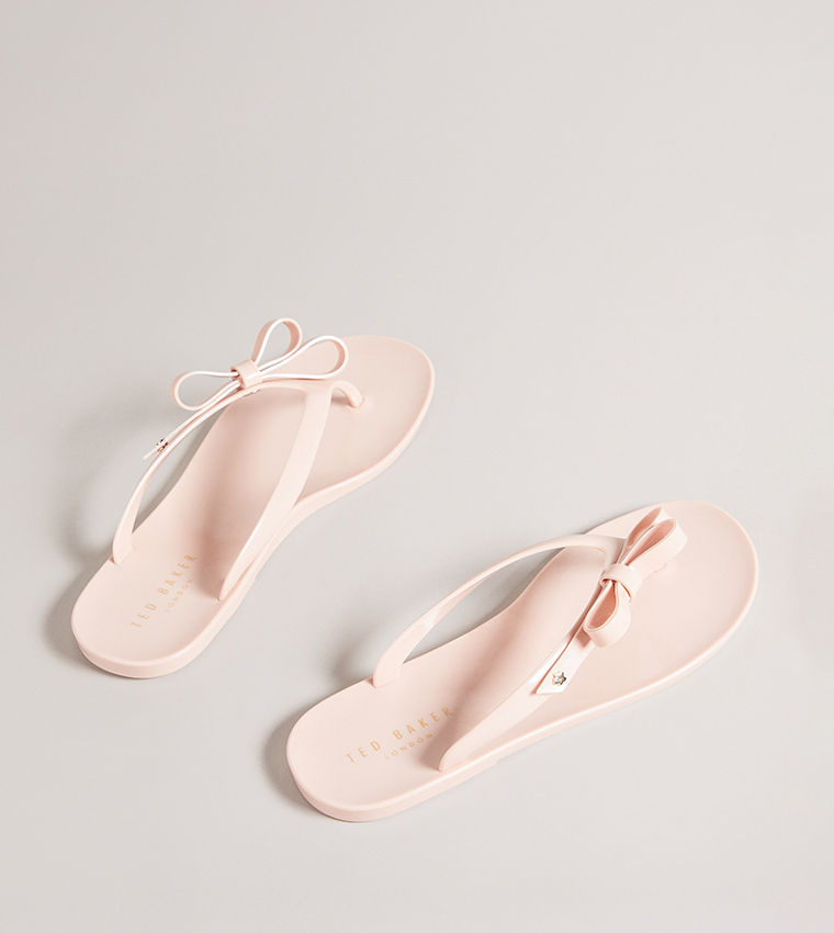 JASSEY Bow Flip-Flops
