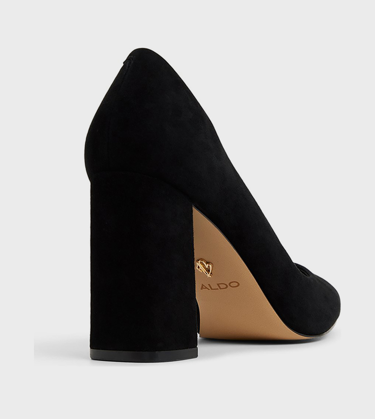 JAVABRIRYN Block Heel Pumps