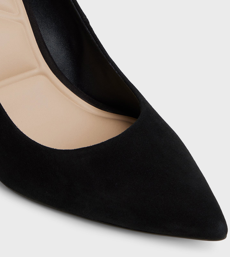 JAVABRIRYN Block Heel Pumps