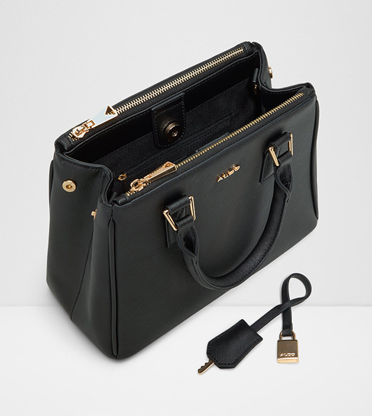 JAVAMAENTAR Textured Satchel Bag