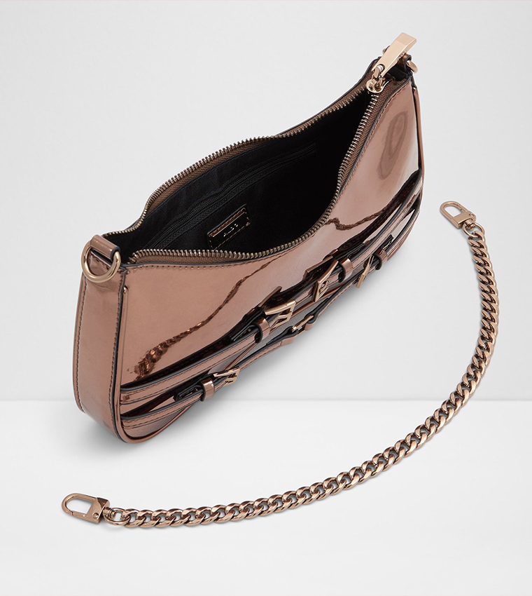 JAYME Metallic Shoulder Bag