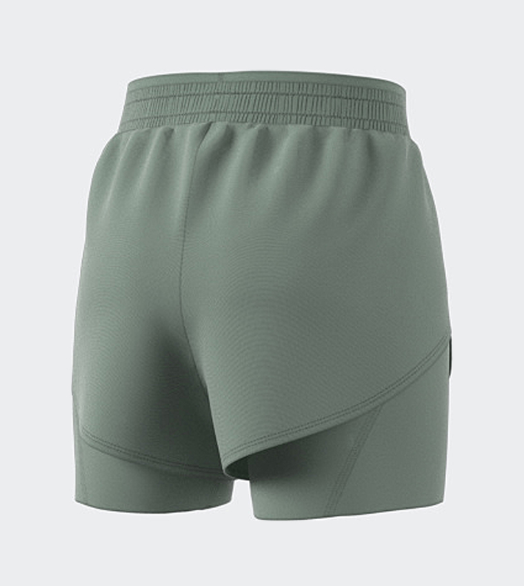 Logo Printed 2-in-1 Active Shorts