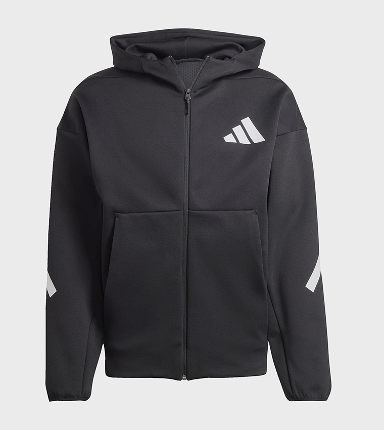 Z.N.E. Logo Printed Hooded Jacket