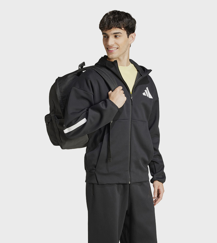 Z.N.E. Logo Printed Hooded Jacket