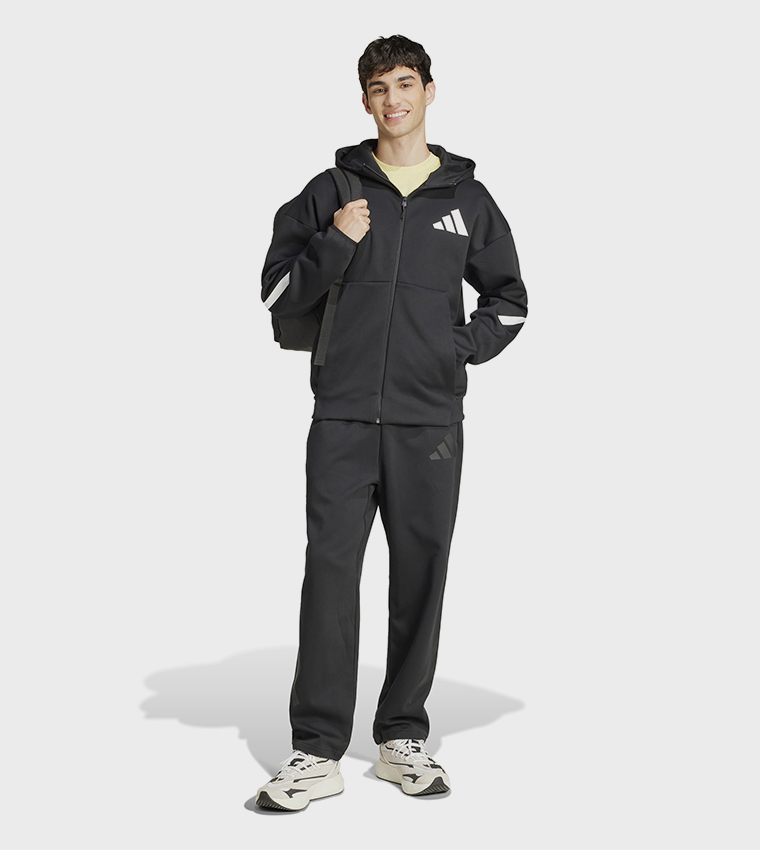 Z.N.E. Logo Printed Hooded Jacket