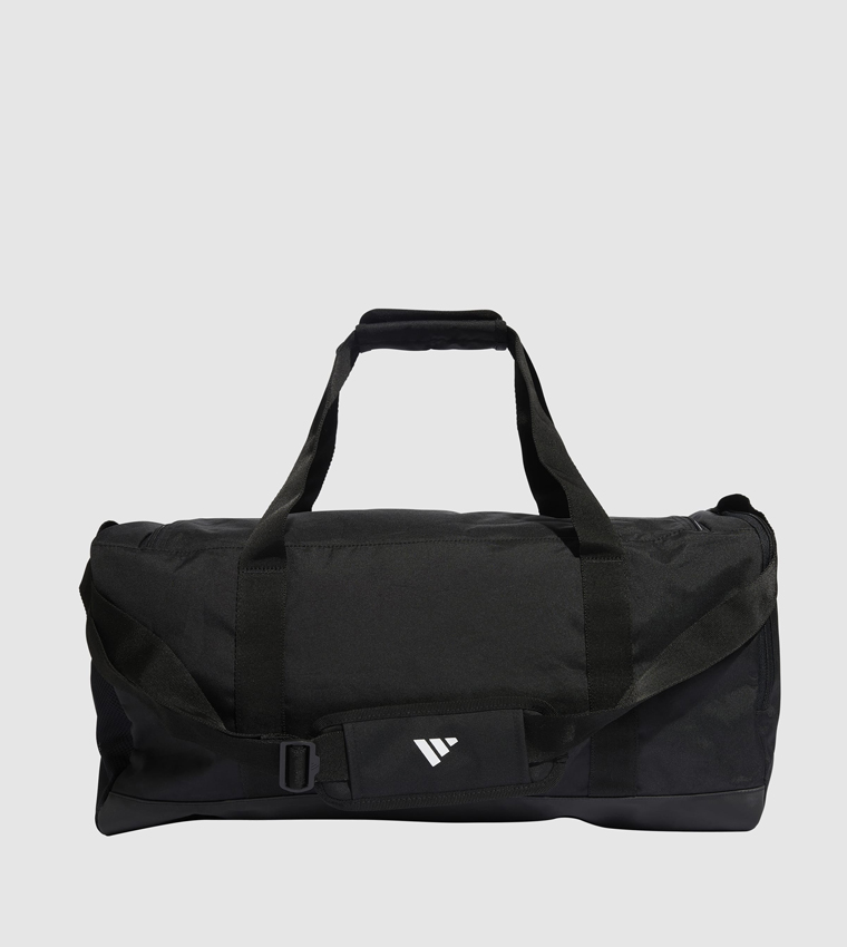 Logo Printed Linear Duffle Bag