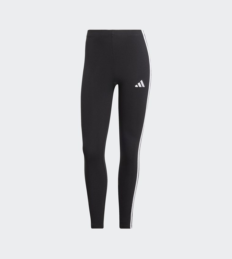 Essentials 3-Stripes Cotton Active Leggings