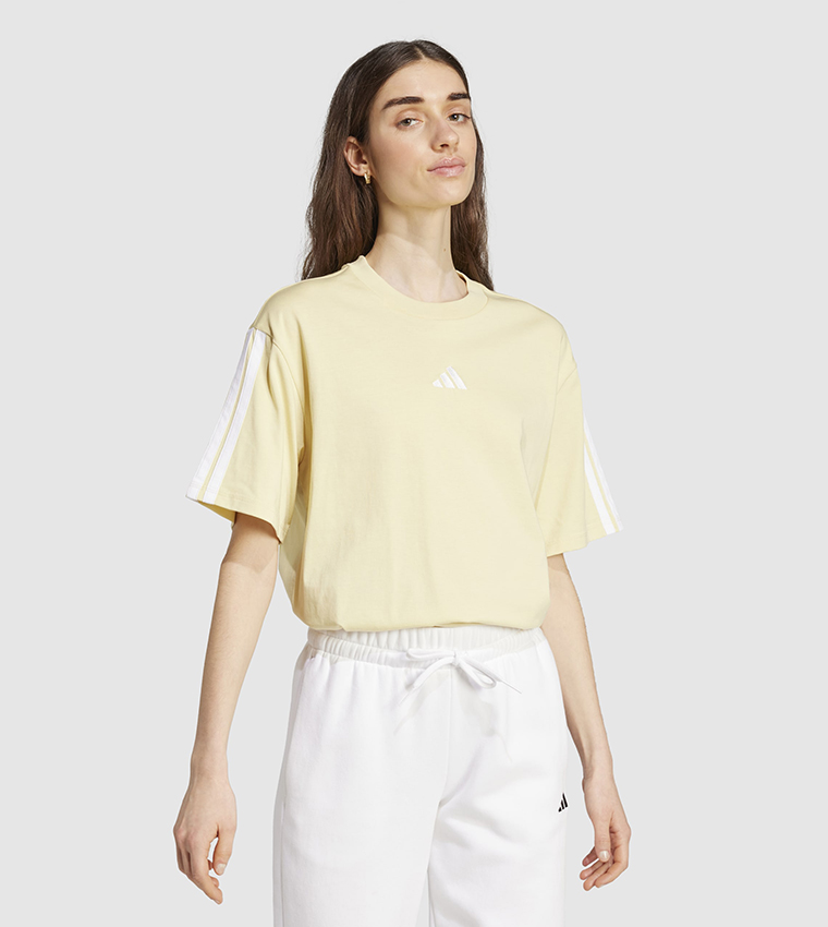 Essentials 3-Stripes Boyfriend Fit T-Shirt